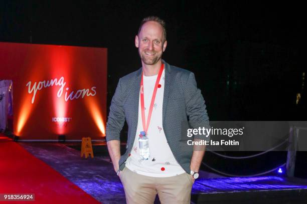 German actor and influencer Daniel Termann attends the Young ICONs Award in cooperation with ICONIST at BRLO Brwhouse on February 14, 2018 in Berlin,...