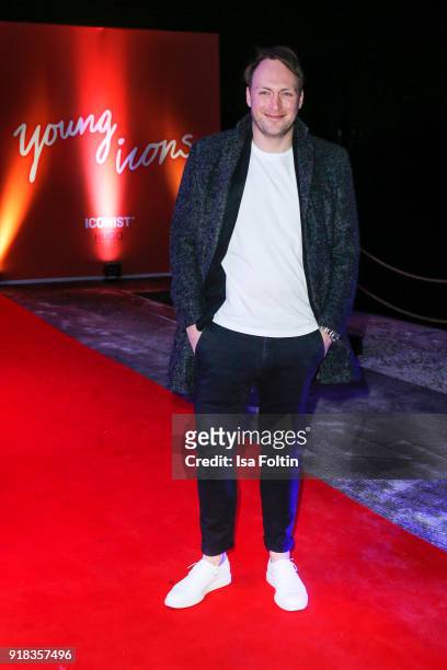 German actor Martin Stange attends the Young ICONs Award in cooperation with ICONIST at BRLO Brwhouse on February 14, 2018 in Berlin, Germany.