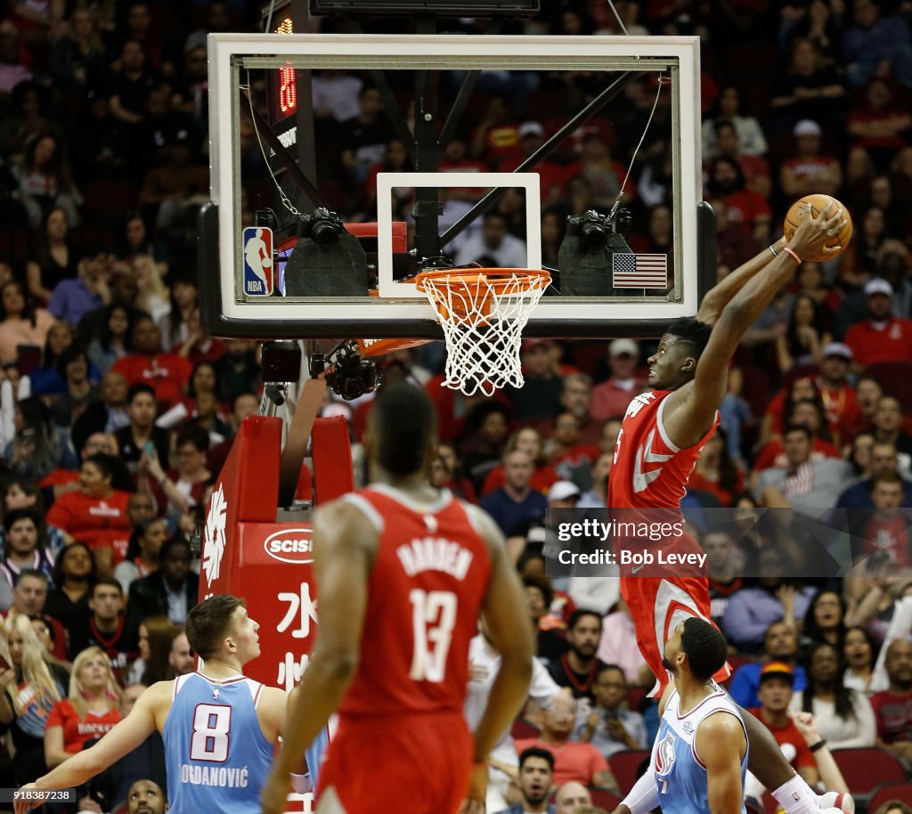 Sacramento Kings v Houston Rockets