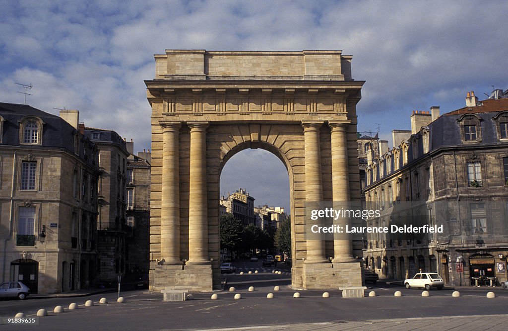 Historical landmark in Aquitaine, France