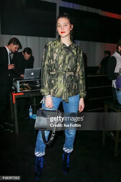 Blogger Grace Montana attends the Young ICONs Award in cooperation with ICONIST at Spindler&Klatt on February 14, 2018 in Berlin, Germany.