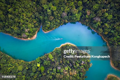 Bird eye view of Surat Thani fly in the morning. Bird eye view of Surat Thani fly in the morning.