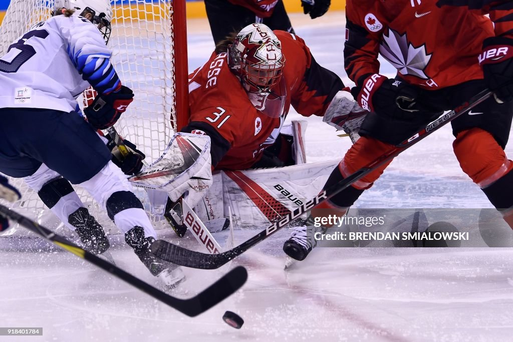 TOPSHOT-IHOCKEY-OLY-2018-PYEONGCHANG-USA-CAN