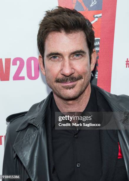 Actor Dylan McDermott attends The Red Party - 20th Anniversary Celebration Of V-Day and The Vagina Monologues at Manhattan Theater Club on February...