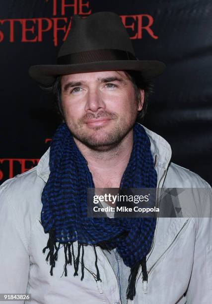Actor Matthew Settle attend the premiere of "The Stepfather" at the SVA Theater on October 12, 2009 in New York City.