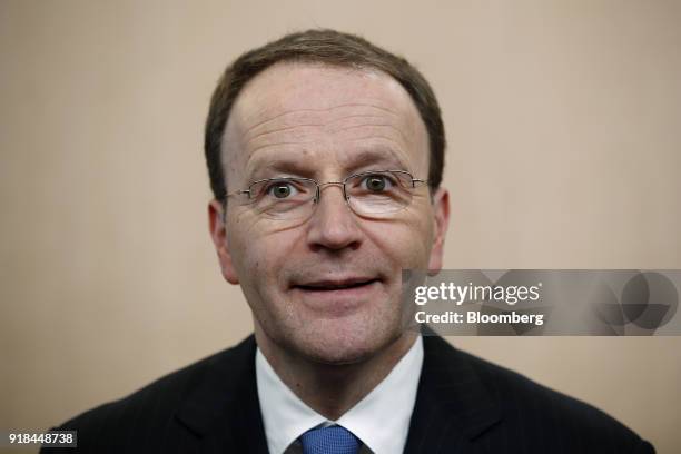 Mark Schneider, chief executive officer of Nestle SA, poses for a photograph ahead of a news conference announcing the company's full year results in...