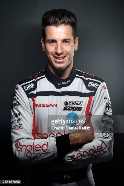 Rick Kelly driver of the Nissan Motorsport Nissan Altima poses during the 2018 Supercars Media Day at Fox Studios on February 15, 2018 in Sydney,...