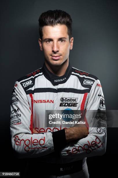 Rick Kelly driver of the Nissan Motorsport Nissan Altima poses during the 2018 Supercars Media Day at Fox Studios on February 15, 2018 in Sydney,...