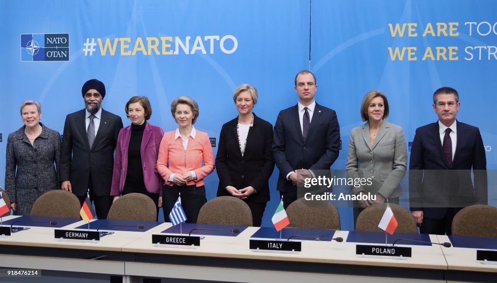 NATO Defense Ministers meeting in Brussels