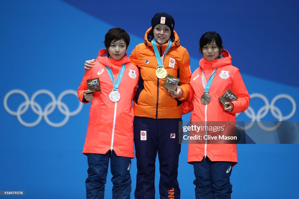 Medal Ceremony - Winter Olympics Day 6