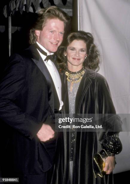 Actress Stephanie Zimbalist and guest attend the Variety Clubs International All-Star Party for President Ronald Reagan and Nancy Reagan on December...