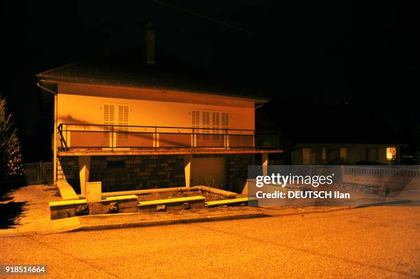 February 02 : the house of the couple Jonathann and Alexia Daval whose burned body was found Monday, October 30 the house is photographed for Paris...