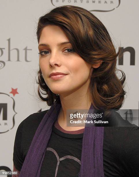 Actress Ashley Greene attends "Twilight" DVD and apparel launch event hosted by Kitson on March 21, 2009 in Los Angeles, California.