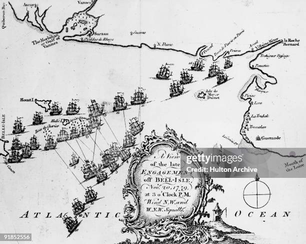 The Battle of Quiberon Bay takes place off the coast of France during the Seven Years' War. The Royal Navy under Admiral Sir Edward Hawke won a...