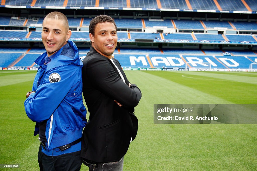 Real Madrid's Karim Benzema And Ronaldo - Joint Interview