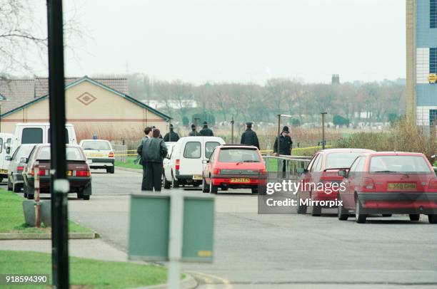 Hall Garth Comprehensive School, Middlesbrough, Monday 28th March 1994. A masked man, carrying a shotgun and knives, burst into a classroom, ordered...