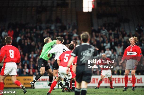 Port Vale 0 - 1 Middlesbrough, Division One match held at Vale Park, 24th April 1998.