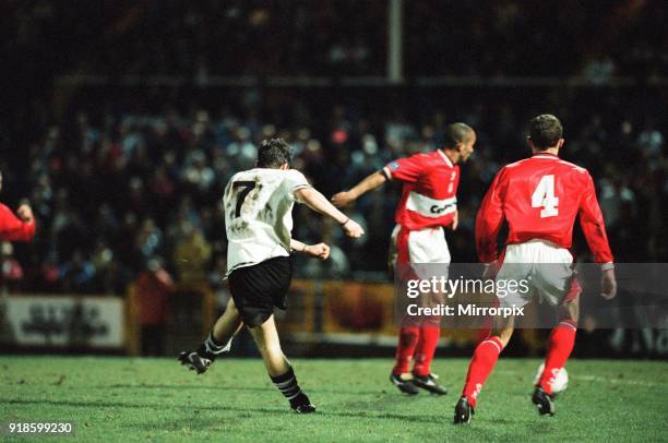 Port Vale 0 - 1 Middlesbrough, Division One match held at Vale Park, 24th April 1998.