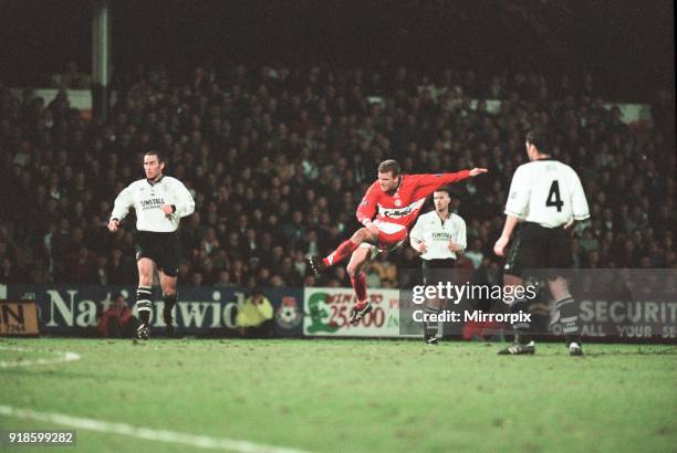 Port Vale 0 - 1 Middlesbrough, Division One match held at Vale Park, 24th April 1998.