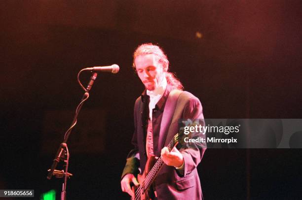 Wet Wet Wet, music group, in concert, NEC, Birmingham, 29th June 1994.