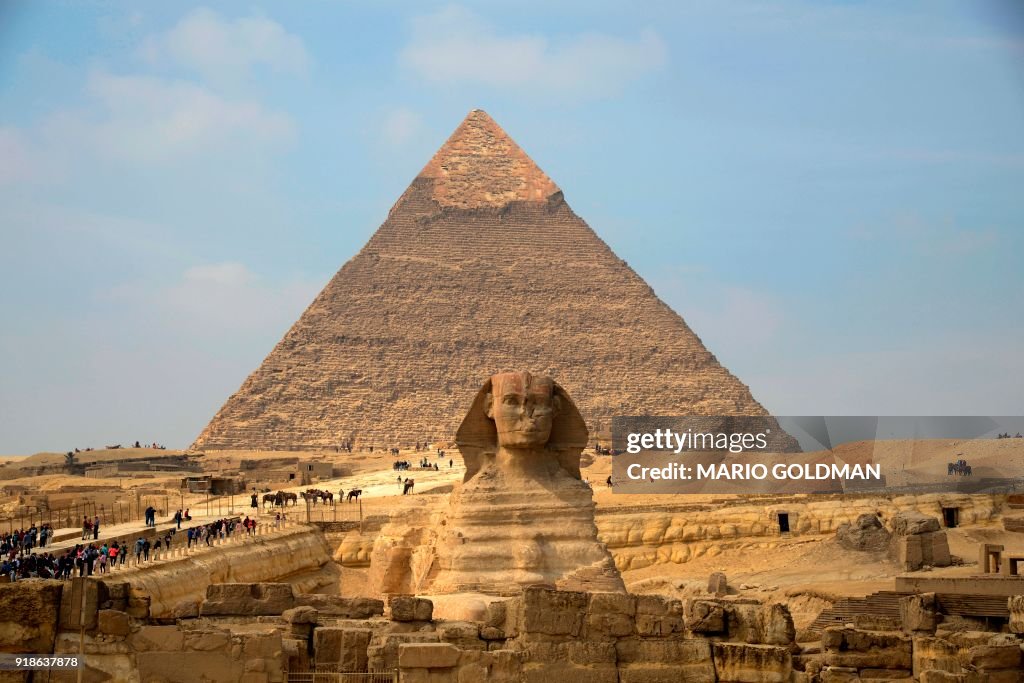 EGYPT-TOURISM-ARCHAEOLOGY-PYRAMIDS
