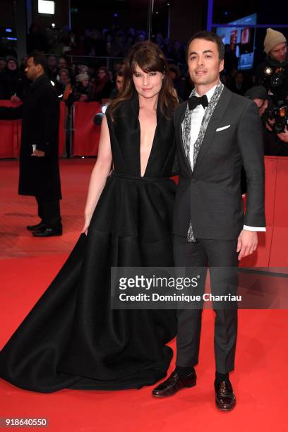Ina Paule Klink and Nikolai Kinski attend the Opening Ceremony & 'Isle of Dogs' premiere during the 68th Berlinale International Film Festival Berlin...