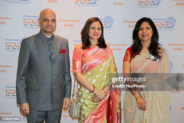 The Consul General of India Mr. Dinesh Bhatia and his wife Mrs. Seema Bhatia along with Anu Srivastava the Chairperson of Panorama India attended...