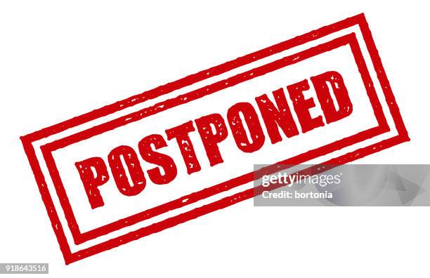 Postpone Example Icon 36 Postponed Icon High Res Illustrations - Getty Images