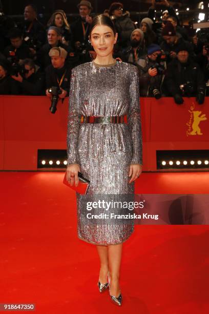 Anna Bederke attends the Opening Ceremony & 'Isle of Dogs' premiere during the 68th Berlinale International Film Festival Berlin at Berlinale Palace...