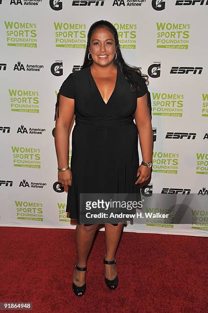 Water Polo player Brenda Villa attends the 30th Annual Salute To Women In Sports Awards at The Waldorf=Astoria on October 13, 2009 in New York City.