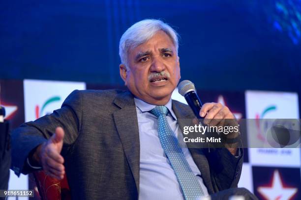 Sunil Arora, secretary ministry of Information & Broadcasting, Government of India, during FICCI Frames 2016 on April 1, 2016 in Mumbai, India.