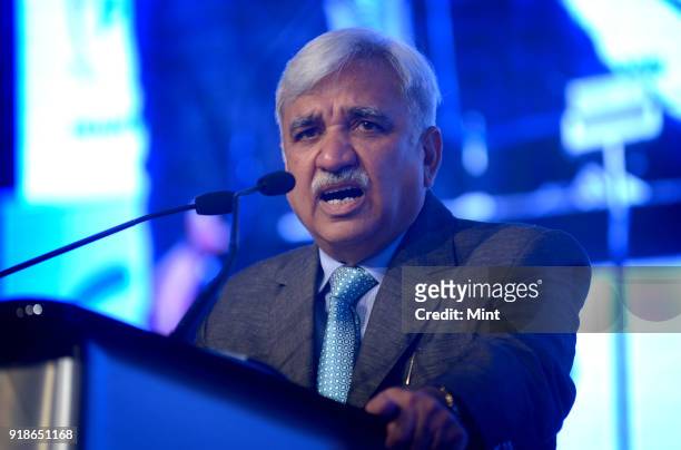 Sunil Arora, secretary ministry of Information & Broadcasting, Government of India, during FICCI Frames 2016 on April 1, 2016 in Mumbai, India.