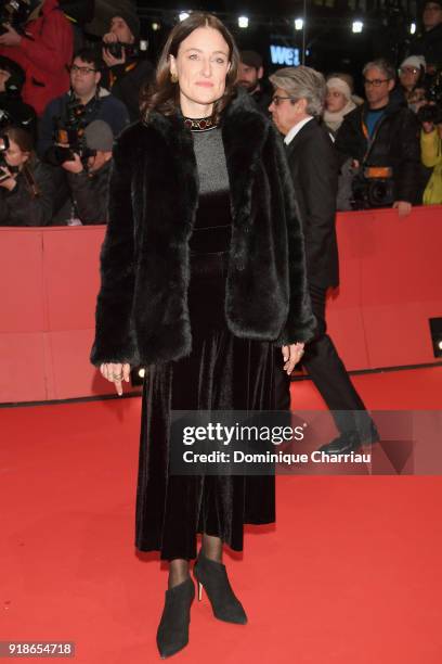 Jury member Adele Romanski attends the Opening Ceremony & 'Isle of Dogs' premiere during the 68th Berlinale International Film Festival Berlin at...