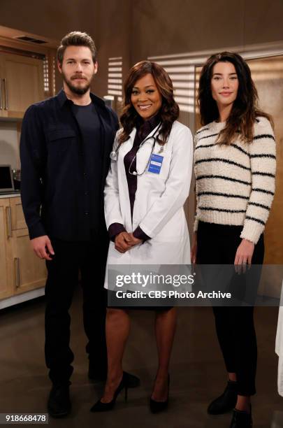 Coverage of the CBS series THE BOLD AND THE BEAUTIFUL, featuring Robin Givens. Scheduled to air February 15th, 2018 on the CBS Television Network.