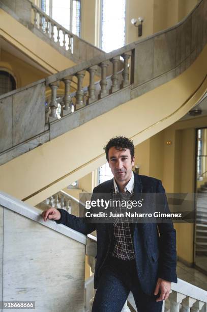 Eneko Atxa poses during a portrait session at Circulo de Bellas Artes on February 15, 2018 in Madrid, Spain.