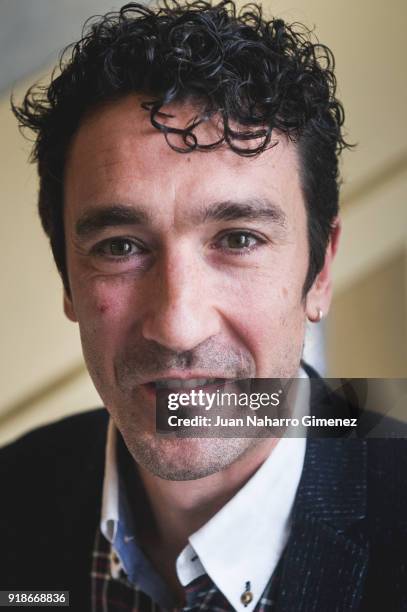 Eneko Atxa poses during a portrait session at Circulo de Bellas Artes on February 15, 2018 in Madrid, Spain.