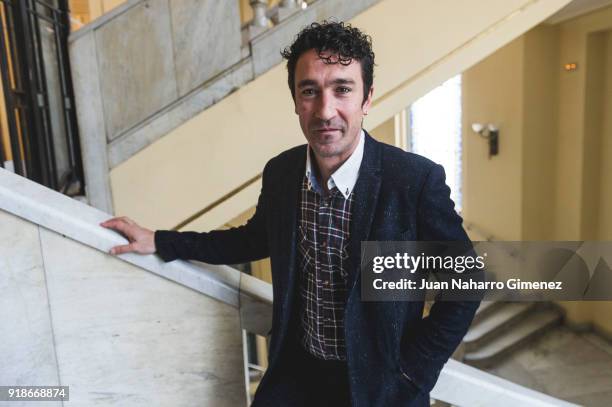 Eneko Atxa poses during a portrait session at Circulo de Bellas Artes on February 15, 2018 in Madrid, Spain.