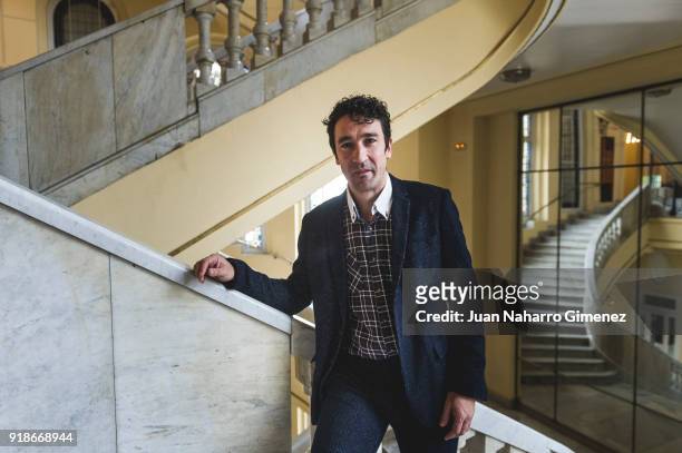 Eneko Atxa poses during a portrait session at Circulo de Bellas Artes on February 15, 2018 in Madrid, Spain.