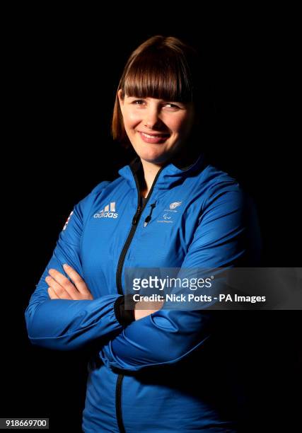 Great Britain Para Alpine Skier Millie Knight during the ParalympicsGB Team Launch at the Hilton Deansgate, Manchester.