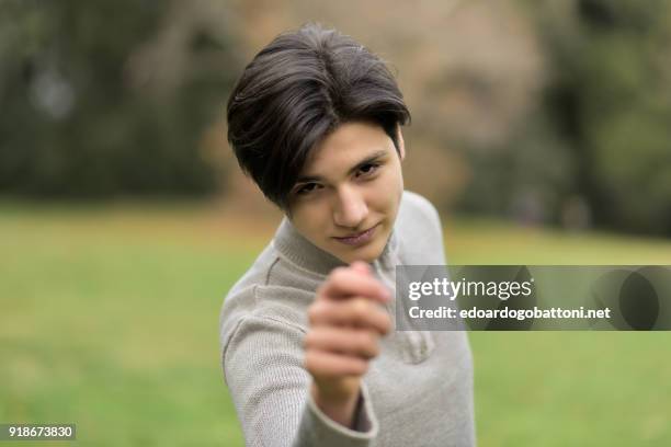 young boy portrait - edoardogobattoni stock pictures, royalty-free photos & images