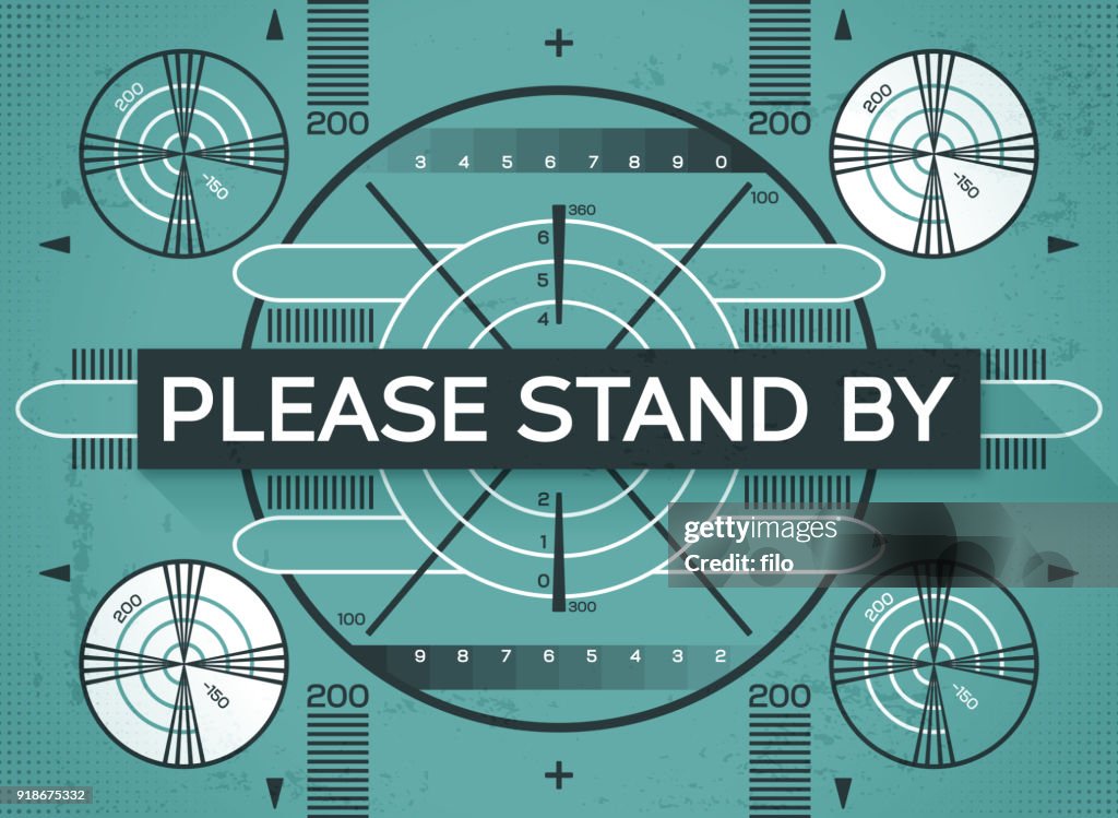 Please Stand By Test Screen