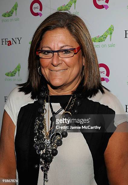 Fern Mallis attends the 16th Annual QVC Presents FFANY Shoes On Sale event at Frederick P. Rose Hall, Jazz at Lincoln Center on October 13, 2009 in...