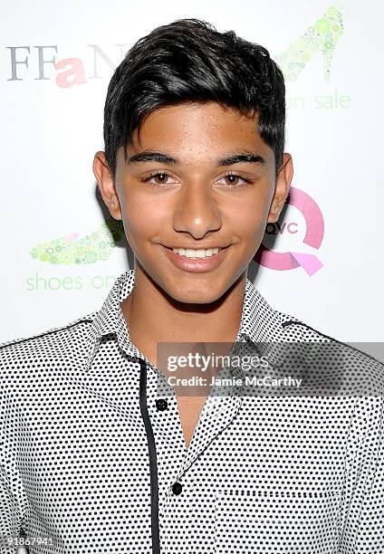 Actor Mark Indelicato attends the 16th Annual QVC Presents FFANY Shoes On Sale event at Frederick P. Rose Hall, Jazz at Lincoln Center on October 13,...