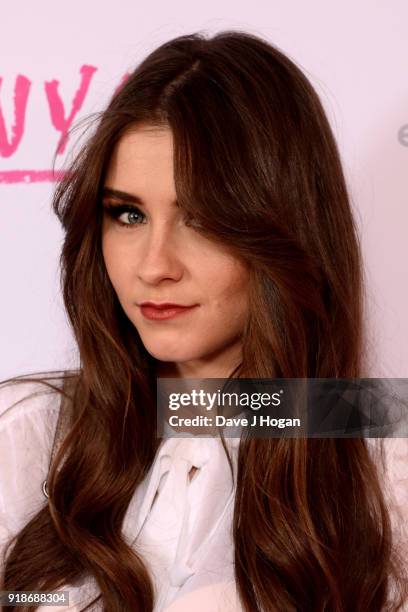 Brooke Vincent attends the 'I, Tonya' UK premiere held at The Washington Mayfair Hotel on February 15, 2018 in London, England.