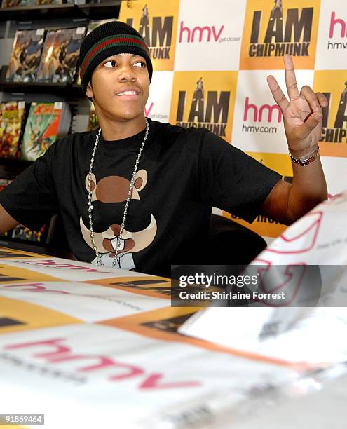 Chipmunk Uk Rapper Chipmunk Album Signing Photos and Premium High Res Pictures - Getty Images