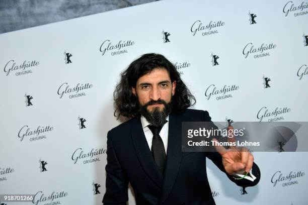 Numan Acar attends the Glashuette Original Lounge at The 68th Berlinale International Film Festival at Grand Hyatt Hotel on February 15, 2018 in...