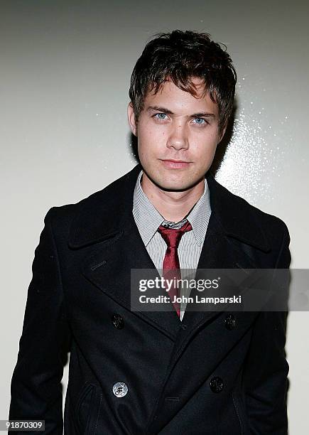 Drew Seeley attends "I Kissed A Vampire" Web Series Premiere at Landmark's Sunshine Cinema on October 13, 2009 in New York, New York.