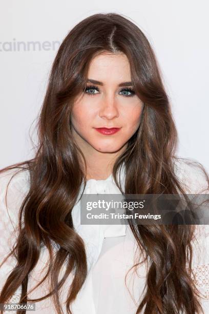 Brooke Vincent attends the 'I, Tonya' UK premiere held at The Curzon Mayfair on February 15, 2018 in London, England.