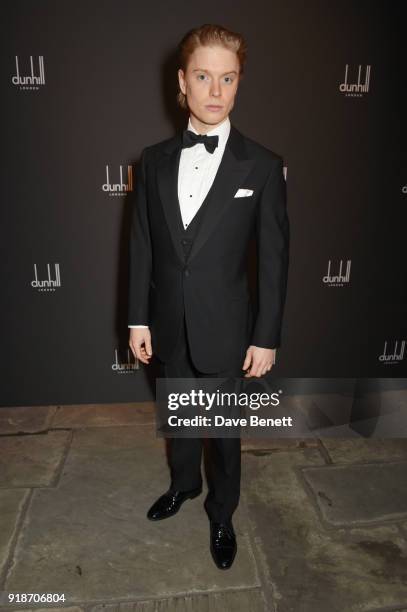 Freddie Fox attends the Dunhill & GQ pre-BAFTA filmmakers dinner and party co-hosted by Andrew Maag & Dylan Jones at Bourdon House on February 15,...