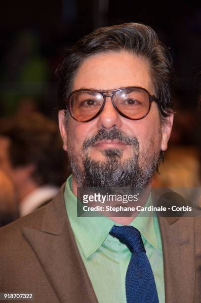 Roman Coppola attends the Opening Ceremony & 'Isle of Dogs' premiere during the 68th Berlinale International Film Festival Berlin at Berlinale Palace...